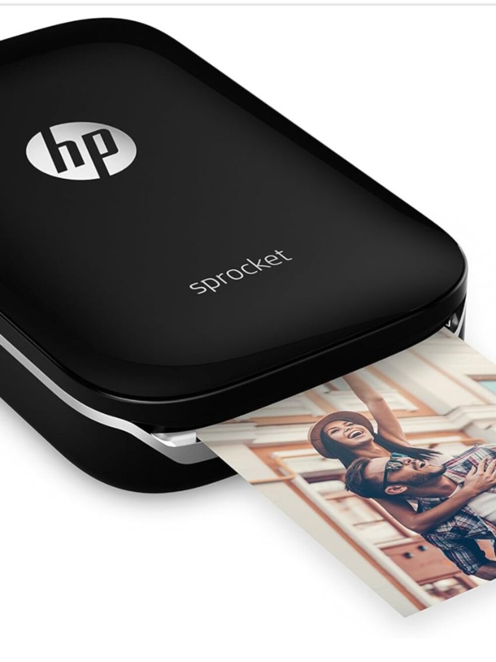 HP Sprocket Portable Photo Printer, Print Photos on 2x3 Sticky Paper